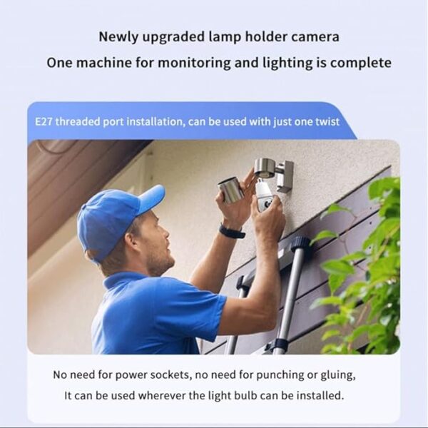 V380 Bulb Camera