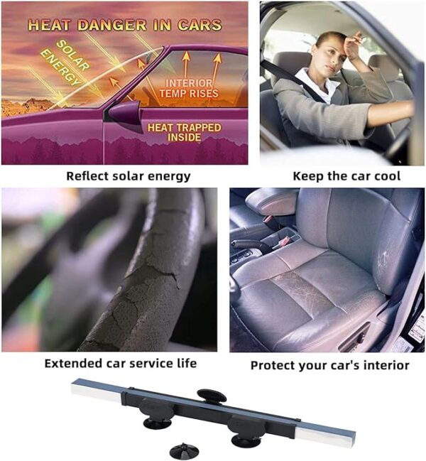 Retractable Sun Car Shade