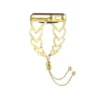 Heart Shaped Bracelet Watch Band