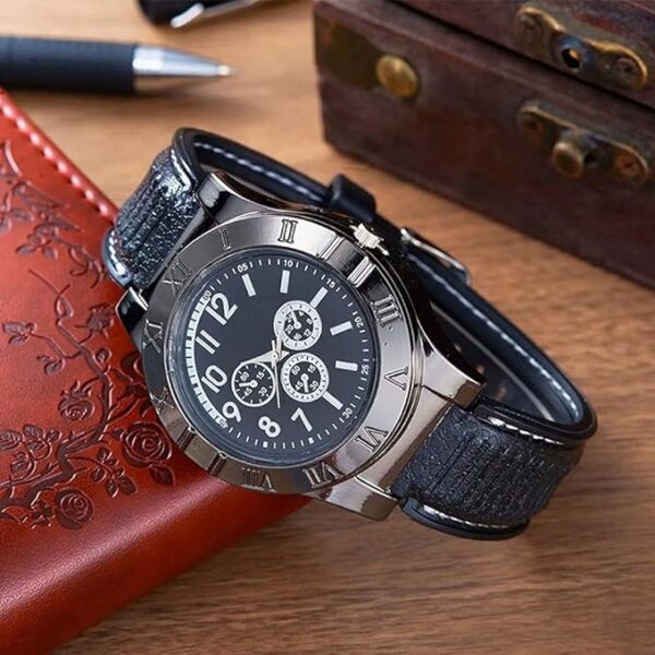 New Military USB Lighter Watch Men’s